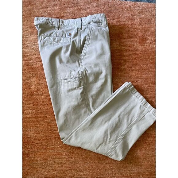 Carhartt Men's Relaxed Fit Twill 5-Pocket Work Pant - Picture 9 of 12